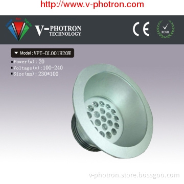 20W High Power Down Light, AC110-240V, No Flickerin